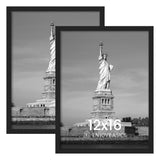 ENJOYBASICS 18x24 Poster Frame, Wall Gallery Frames Set of 2, Black