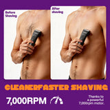 MANSPOT Manscape Groin & Body Hair Trimmer for Men, Electric Pubic Shaver
