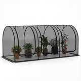 Happygrill 108” x 48” x 47” Portable Crop Cage w/ 3 Roll-Up Zippered Doors