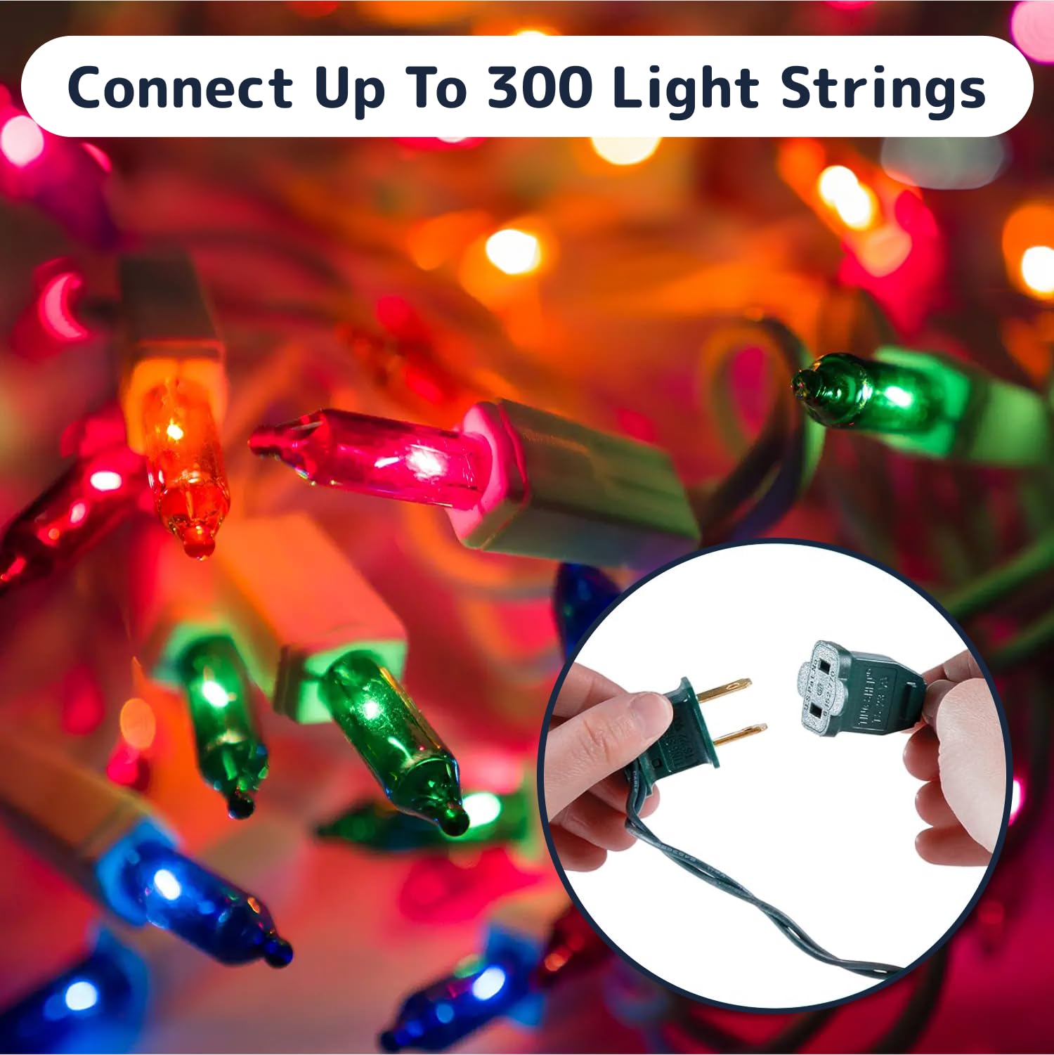 PREXTEX Christmas String Lights - Thumbnail 3