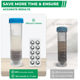 NewTest Soil Test Kit 4 Parameters: 40 Tests Professional Soil Testing Kits