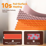 FEPPO Food Warmers for Parties Buffet, Upgrade Size 42"x12", Fast Full-Surface Heating Warming Mat for Food with 6-Hour Timer and 19-Level Customizable Temperature, Roll Up Electric Warming Tray