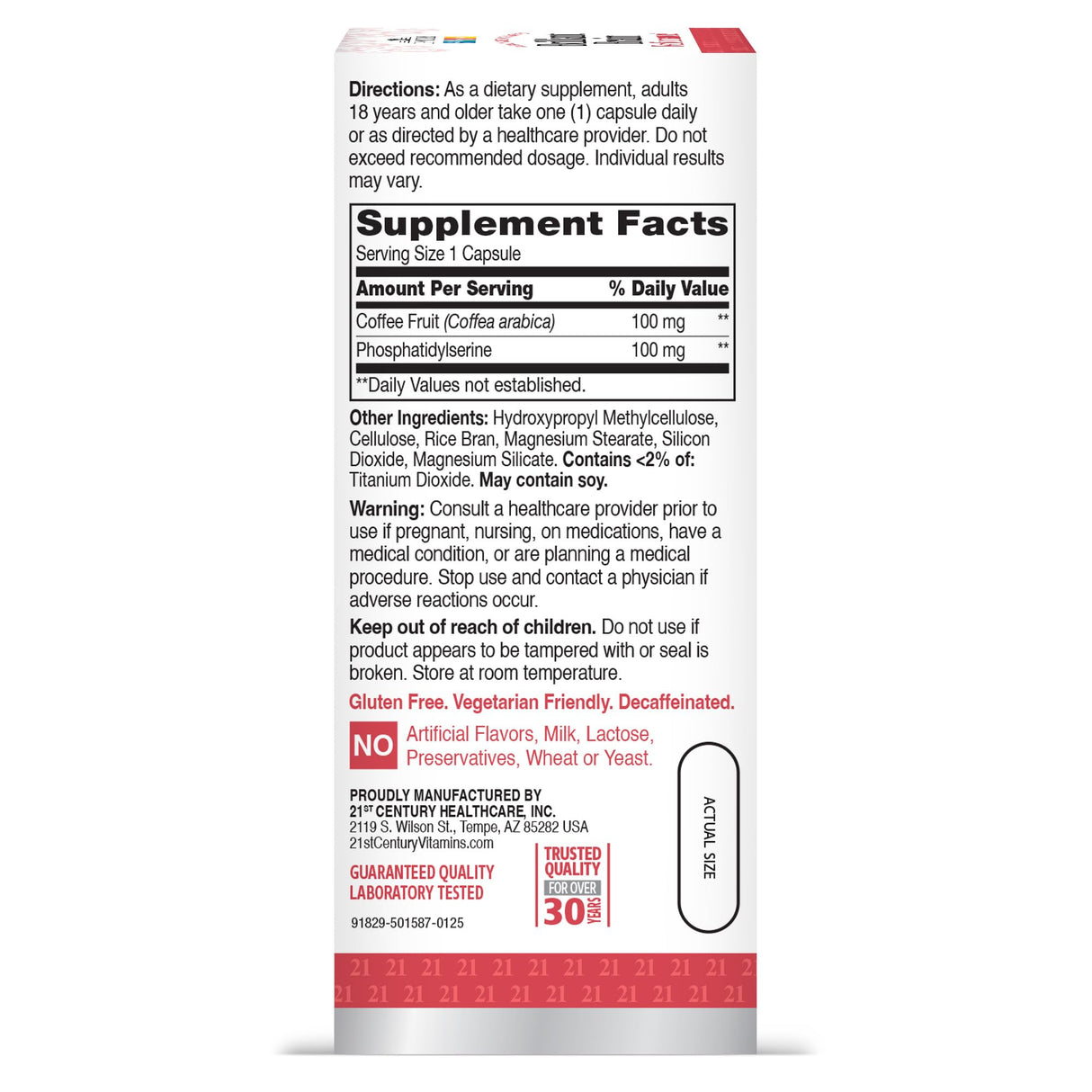 21st Century Brilliant Brain Performance, 30 Count