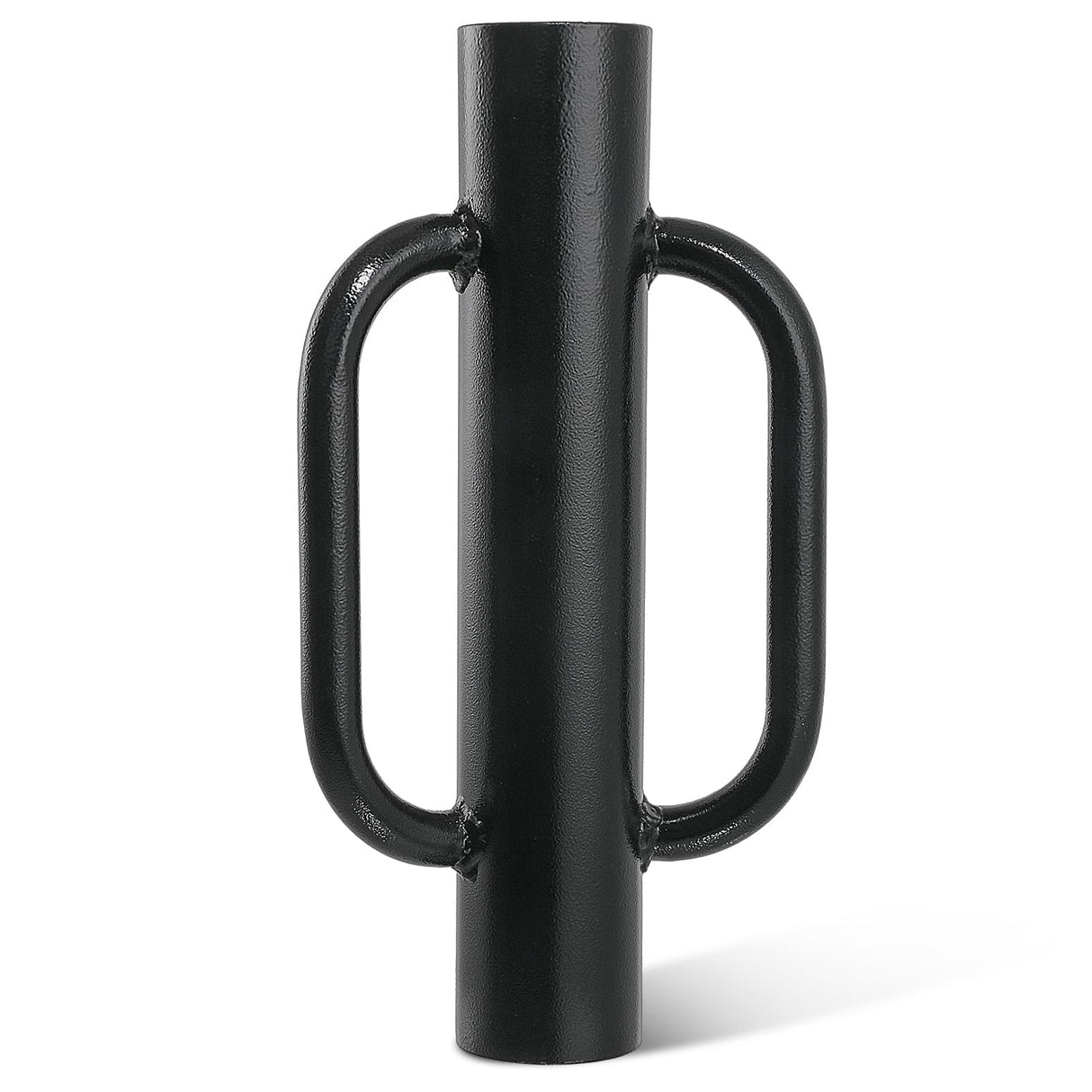 Fumingpal T Post Driver - 12LB Fence Post Driver Heavy Duty Hand Post Pounder with Handle Black Steel Rammer for U Fence Post Wooden Post Hole Diggers,Black