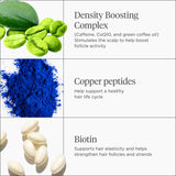 Briogeo Destined For Density MegaStrength+ Caffeine + Biotin Peptide Density Serum, Increases Hair Thickness and Density, Fast-Absorbing & Non-Greasy, Fragrance-Free, Vegan, Cruelty-Free, 1.5 fl oz