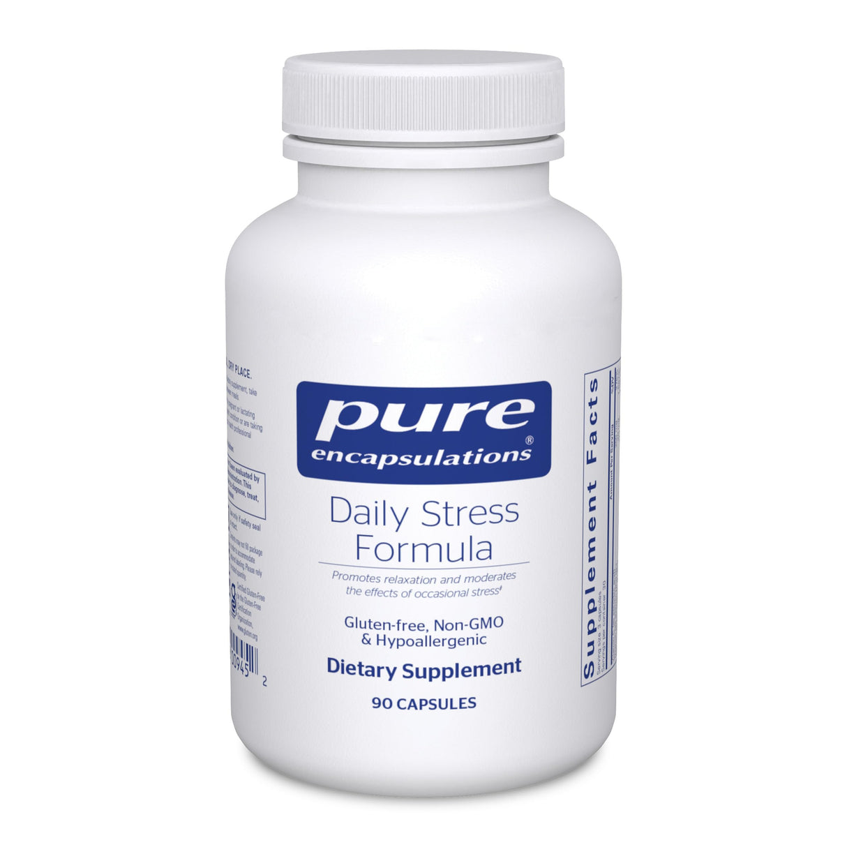 Pure Encapsulations Daily Stress Formula | Promotes Relaxation and Moderates The Effects of Occasional Stress*| 90 Capsules