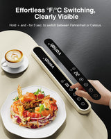 Voriah Warming Mat for Food,27.5x15.7" Large Electric Buffet Warming Tray, 7 Temp Levels, 99H Continuous Heat, ℉/℃ Switch, Patented Fast-Heat Design for Parties, Family Meals, Daily Use Apricot