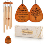 Leebbsin Gifts for Nana, Nanas Wind Chime, Mother's Day Best Gift for Nana, Birthday Gift Idea from Grandkids, Best Gifts Ideas for Mothers Day, Thanksgiving, Christmas, Large-36''