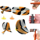 T- grip golf Training Aid,Anti-Slip Comfortable Grip Pad for Swing Practice,Golf Training Aid Accessories for Men & Women,Correct Posture Golf Club Swing Grip Pad (1Set)