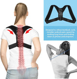 Posture Corrector for Women & Men, Adjustable Back Brace for Posture Support, Breathable & Invisible Upper Back Straightener – Relieves Neck, Shoulder, Clavicle Pain, Improves Alignment for Sitting(M)