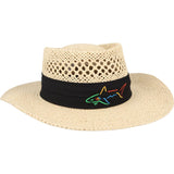 Greg Norman Signature Straw Hat Greg - Natural
