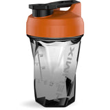 HELIMIX 1.5 Vortex Blender Shaker Bottle Holds Upto 20oz | No Blending Ball or Whisk | USA Made | Portable Pre Workout Whey Protein Drink Shaker Cup | Mixes Cocktails Smoothies Shakes | Top Rack Safe