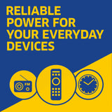 VARTA Longlife AA Batteries (100 Pack), Alkaline Triple A Battery