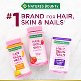 Nature's Bounty Biotin 10000mcg Supplement, Supports Healthy Hair, Skin and Nails, Optimal Solutions Hair Vitamin with Biotin, 90 Rapid Release Liquid Softgels (Pack of 2)