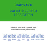 AprilAire 216 Replacement Filter for AprilAire Whole House Air Purifiers - MERV 16, Allergy, Asthma, & Virus, 20x25x4 Air Filter (Pack of 1)