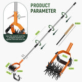 ARPEAK Rotary Cultivator Tiller, Combines Soil Loosen and Weed Functions