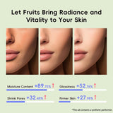 QUIYUM Fruit Skincare Set for Teen Girl, 5 Daily Routine Beauty Skin Care