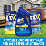Rid-X Septic Treatment, 12 Month Supply of Septi-Pacs, 12.6 Oz