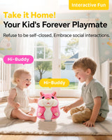 TWORIVER Talking Hamster Repeats What You Say,2025 Top Christmas Funny Gifts,Toddler Toys for Ages 2-4 5-7 8-13 Girls Pink Stocking+Stuffers Kids Interactive Dolls,a Most Popular Stuffed Animal Plush