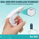 Pet MD Pet Dental Finger Wipes for Dogs - Fresh Apple & Mint Flavor - 50ct