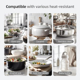 ROPPLIFE Food Warmer Plate, 8.3"x8.3" Electric Warming Tray | 6-Temp Control & Memory Function | for Slow Eaters, Seniors, RV Camping, Sourdough Proofing & Office Use