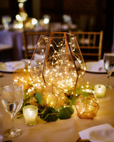Homemory 4 Pack 20 Ft 60 LED Fairy Lights Battery Operated Christmas Lights with Remote Waterproof 8 Modes Firefly Twinkle String Lights for Party Bedroom Wedding Christmas Decorations