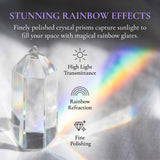 Suncatcher Kit for Adults, DIY Crystal Suncatcher Making Kit with Prism Beads, Includes 15 Strong Adhesive Hooks for Easy Hanging, 380PCS to Make 15 Suncatchers, Home Decor Gift