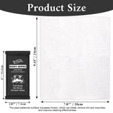 300 Pcs Ultra Thick Soft Large Body Wipes Individually Wrapped(7.87" x 9.45"),Shower Wipes for Adults Bathing No Rinse,Personal Cleansing Wipes for Travel Gym,Bulk Deodorant for Homeless(Black)