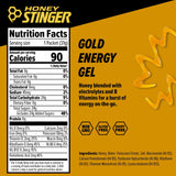 Honey Stinger Gold Energy Gel, Gluten Free & Caffeine Free, for Exercise, Running and Performance, Sports Nutrition for Home & Gym, Pre and Mid Workout, 24 Pack, 26.4 Ounce