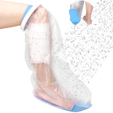 DNEOUXI Waterproof Cast Covers for Shower Leg Adult, Cast Cover for Leg with Non-Slip Bottom, Watertight Leg Cast Protector for Knee Shank Foot Ankle Surgery Dressing Wound, Reusable