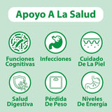 ASULABS® Formula Probiotica Avanzada con 18 Cepas Probioticas Clinicamente Seleccionadas para ayudar a eliminar Los malestares digestivos. para Hombres y Mujeres. Capsulas Vegetarianas.