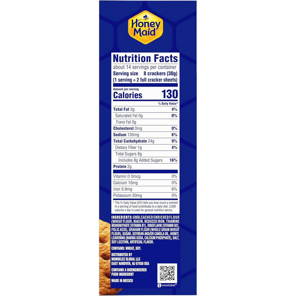 HONEY MAID Graham Crackers, Lunch Snacks, Bulk Snacks, 12 - 14.4oz Boxes