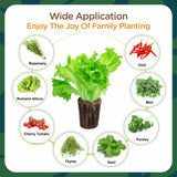 Hapxalie 70 Count Hydroponic Grow Sponges, Pre-Drilled Seed Starter Plugs
