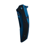 Kershaw Outright Pocket Knife, Blue, 3 Inch Stainless Steel Trailing Point Plain Edge Blade, EDC with Assisted Opening, Deep-Carry Pocketclip, Everyday Carry Pocket Knife for Men and Women