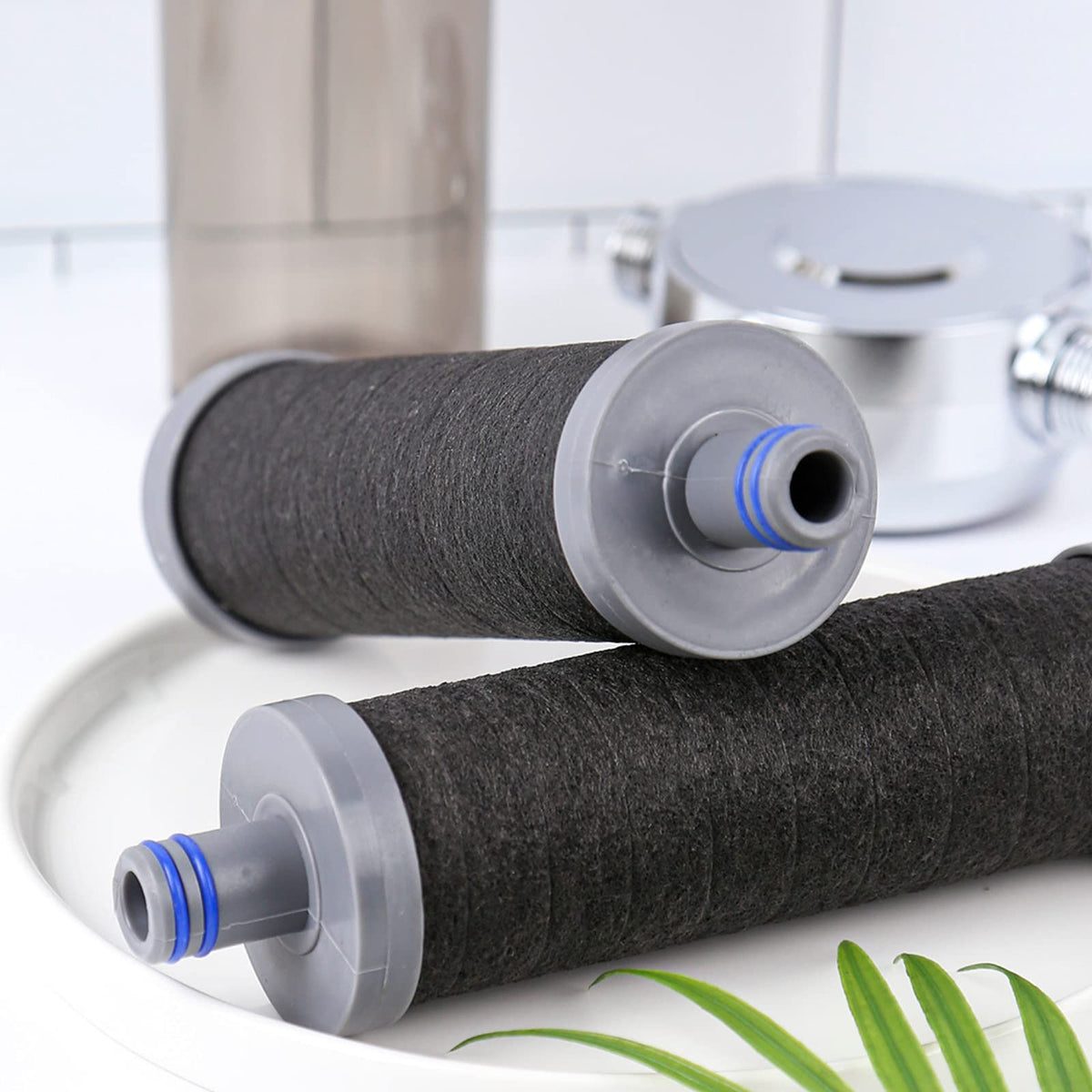 Npl Filter AQUAYOUTH 2.0 Carbon Shower Head Filter | Removes Chlorine, Heavy Meta ...