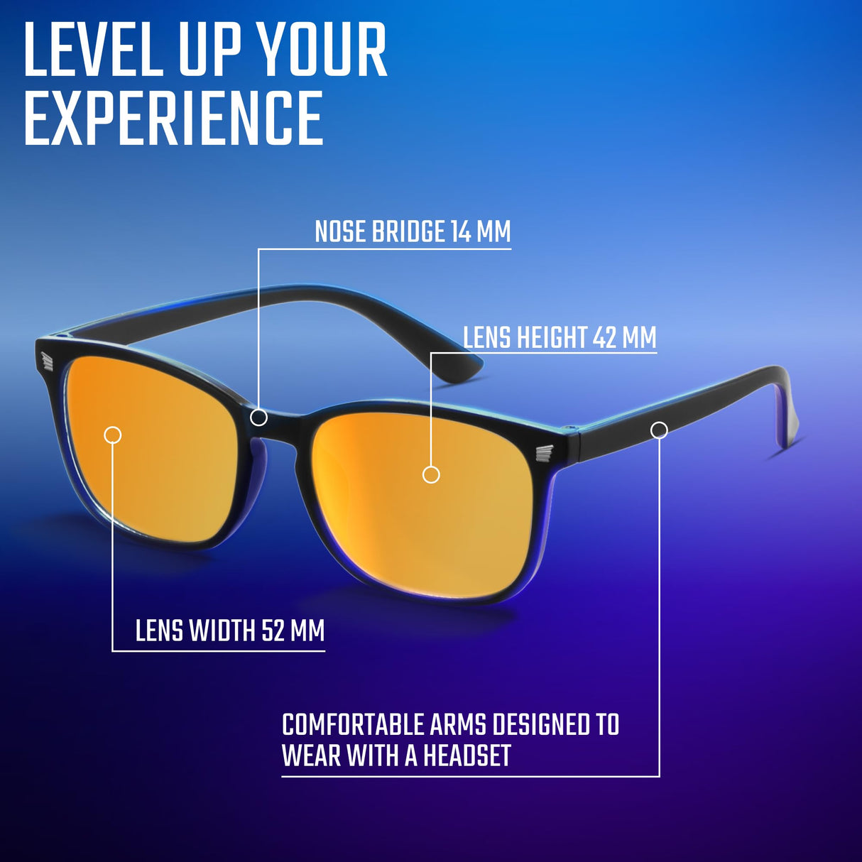 Gaoye Stylish Blue Light Glasses for Woman - Computer Glasses 99% Blue Light Blocking - Lightweight TR90 Frames - 3 pack