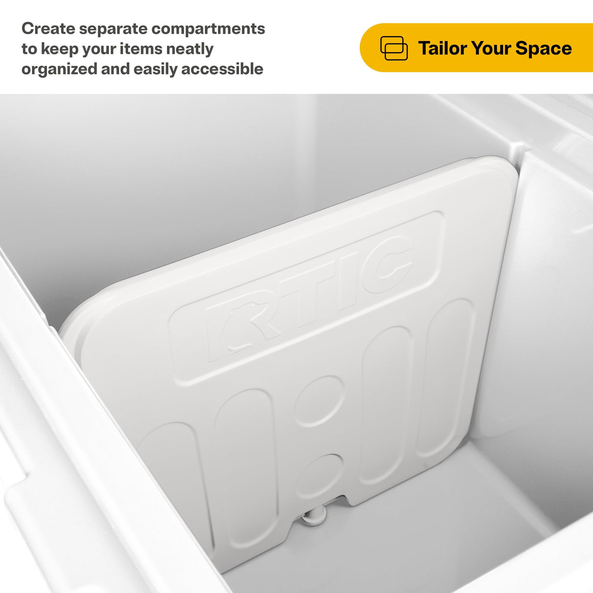 RTIC 52 QT Ultra-Light Cooler Divider, Accessories Perfect for Outdoors, Camping and Travel, Insert to Keep Contents Divided for Organization