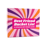 Happy Duo Best Friend Bucket List 35 Scratch Off Cards for Friends – Fun Adventure Date Ideas for Women, Besties & BFFs – Friendship Gift for Birthdays