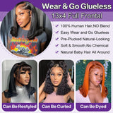 HIRIREMY Bob Wig Human Hair 13x4 Frontal Lace Wig Short Straight HD Lace Front Bob Wigs for Black Women Human Hair Glueless Pre Plucked Hairline with Baby Hair 180% Density 16 Inch