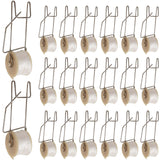 Aynaxcol 20pcs Plant Climbing Hooks Tomato Roller Hooks, Tomato Support Hooks Garden Hooks for Tomato Vine Flower Plant Twine Crop
