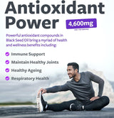 USDA Organic Black Cumin Seed Oil Liquid (8 fl oz) Premium Cold-Pressed Nigella Sativa Producing Pure - Antioxidant Supplement - Vegan, Gluten-Free, & Non-GMO (No Pills or Capsules)