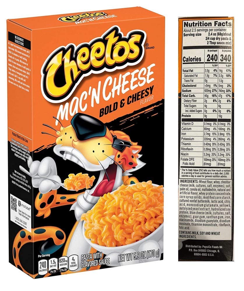 Cheetos Mac N Cheese Flavor Sampler