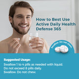 Best 365 Labs Maximum Strength Brain Support - Methylene Blue, Caffeine, and L-Theanine - Improve Focus and Memory - Unlock Your Brain’s Potential - 60 Tablets