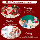 6 Pack Christmas Candles Set, Christmas Candles for Home Scented, Winter Holiday, Natural Soy Wax Jar Aromatherapy Candle Gifts Stocking Stuffers for Women Men Adult