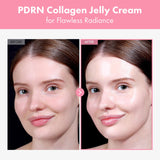TOSOWOONG PDRN Collagen Jelly Cream, 5,000ppm Salmon DNA PDRN, Niacinamide, Hydrolyzed Collagen, Glow, Hydrating, Firming, Uneven Skin Tone, No artificial color, Korean Skin Care, 50ml, 1.69 fl.oz.