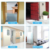 AIMAXINKE Strongest Adjustable Spring Loaded Large Door Stopper - Heavy Duty Tall Door Stop Wedge Door Stoppers for Bottom of Doors,Tall up to 3 in Doorstop Stainless steels Made Suits Any Heavy Gate