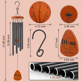 Gifts for Mom, Birthday Gifts for Mom from Daughter Son, Mother Gift for Birthday, Mothers Day, Thanksgiving, Christmas, 32 Inch Wind Chimes Gift for Home Decor