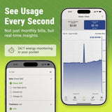 Emporia Vue 3 Home Energy Monitor - Smart Home Automation Module and Real Time Electricity Usage Monitor, Power Consumption Meter, Solar and Net Metering for UL Certified Safe Energy Monitoring
