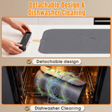 Warming Mat for Food Extra Large, Electric Roll Up Food Warming Mat for Buffet, Warming Tray Mat for Food XXL, 35.4"x15.7" Portable Heating Pad for Parties, 6 Level Temp 6 Hour Timer, Gifts