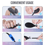 Branfit Cervical Neck Traction Device Pro - Adjustable Neck Support and Neck Stretcher for Spine Alignment and Neck Pain Relief